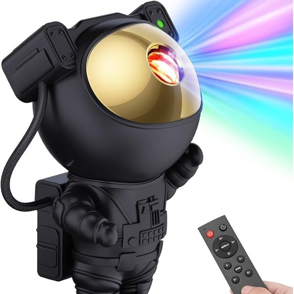 Night Light Projector - Galaxy Star Astronaut, LED Ceiling Lamp - Picture 1 of 6